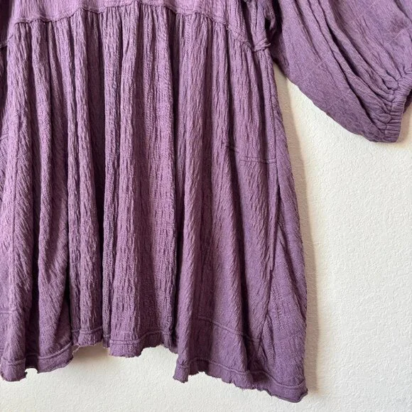 Free People Beach Boho Gauzy Get Obsessed Babydoll Dress - Picture 8 of 13